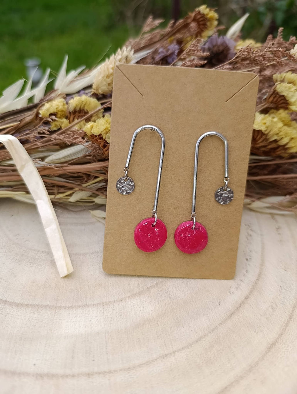 Boucles d'oreilles acier inoxydable