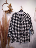 Manteau pied de poule