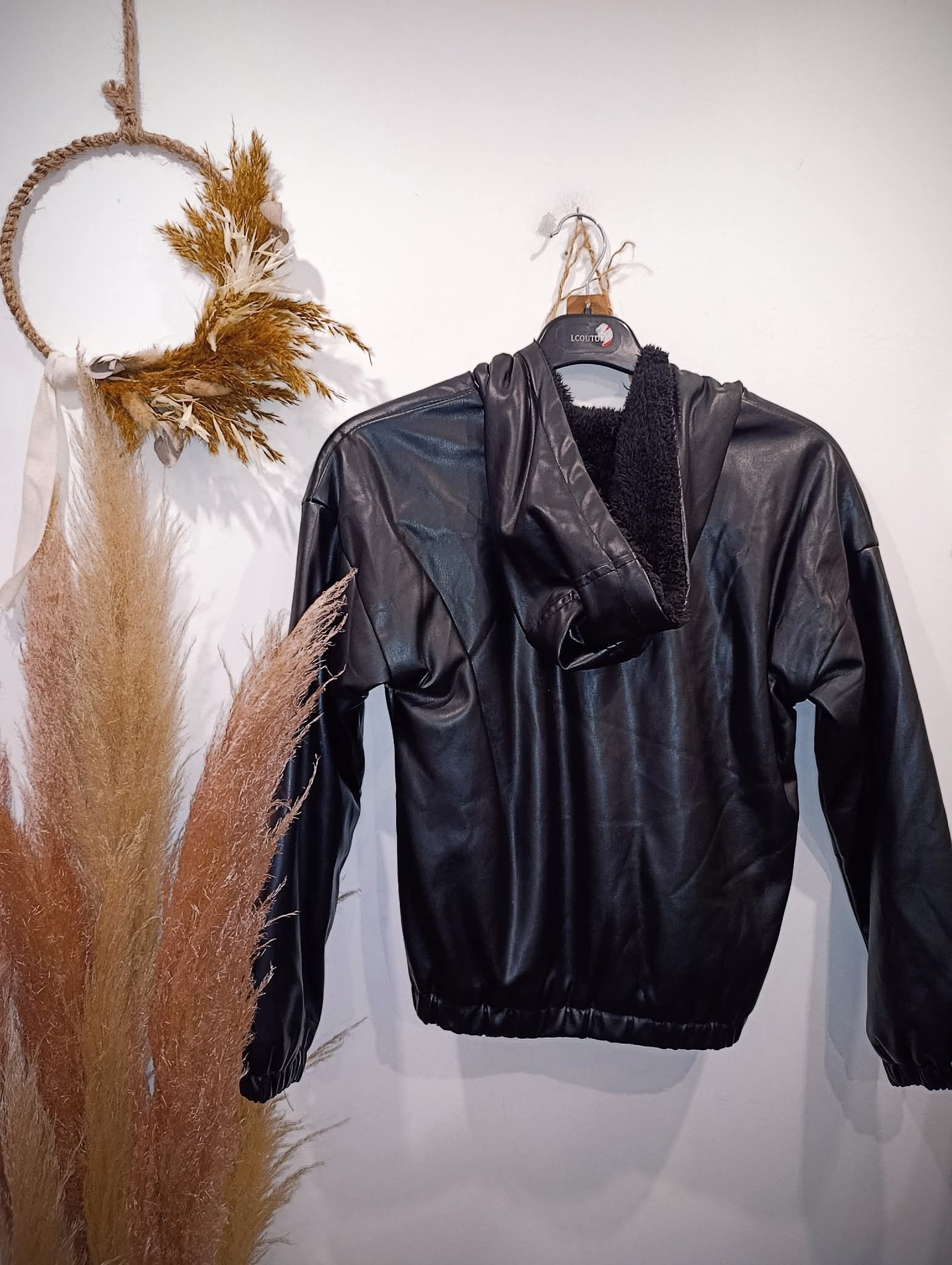Manteau en simili