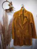 Manteau moutarde