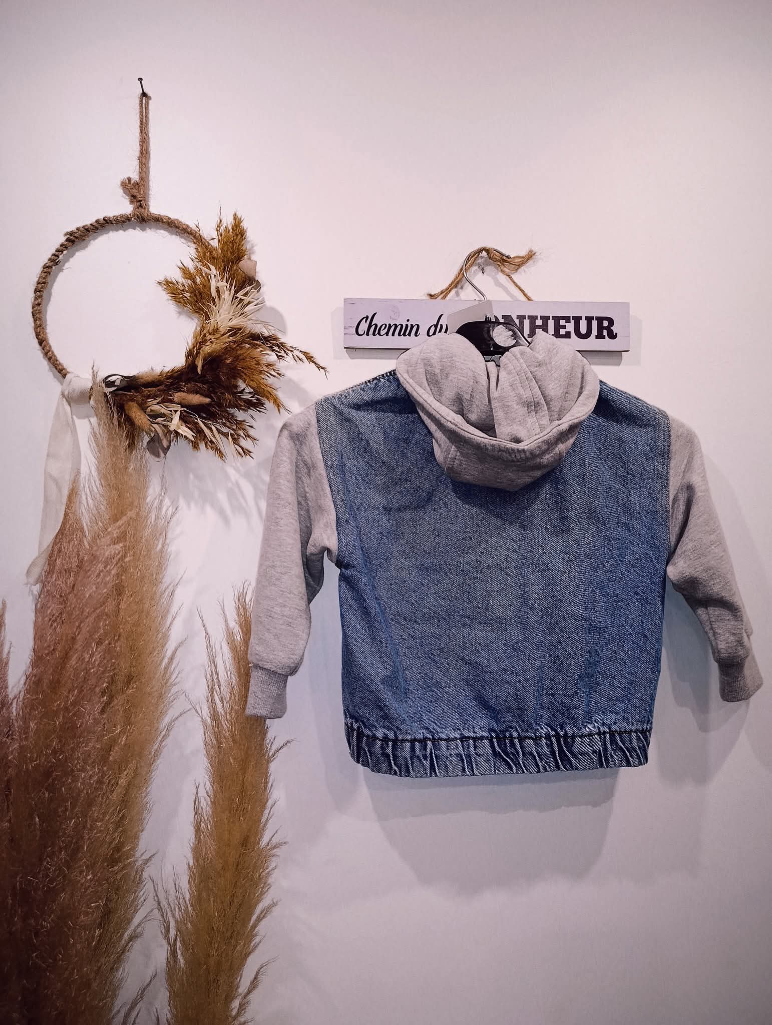 Veste en jeans et coton 3 ans