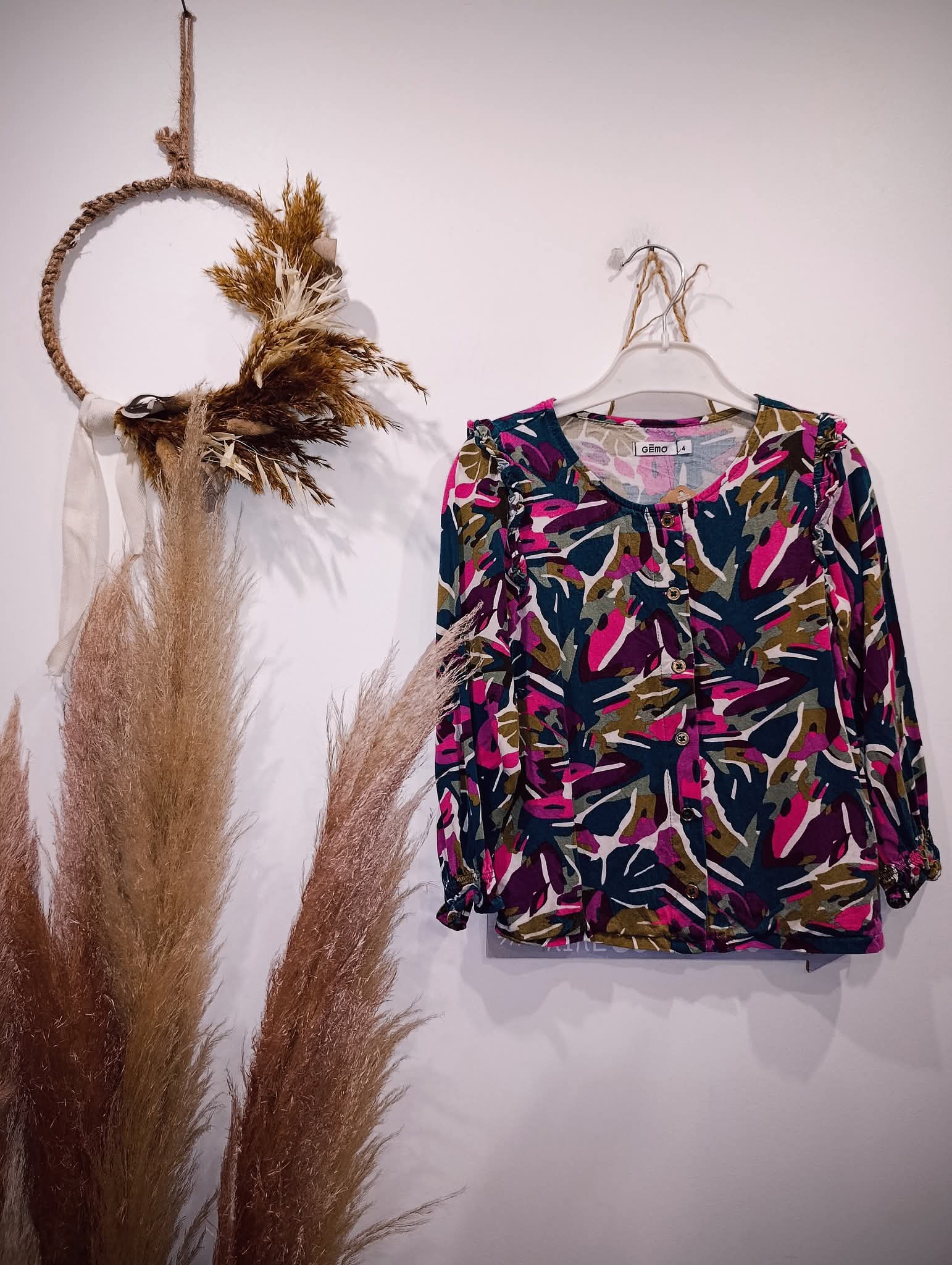 Blouse colorée