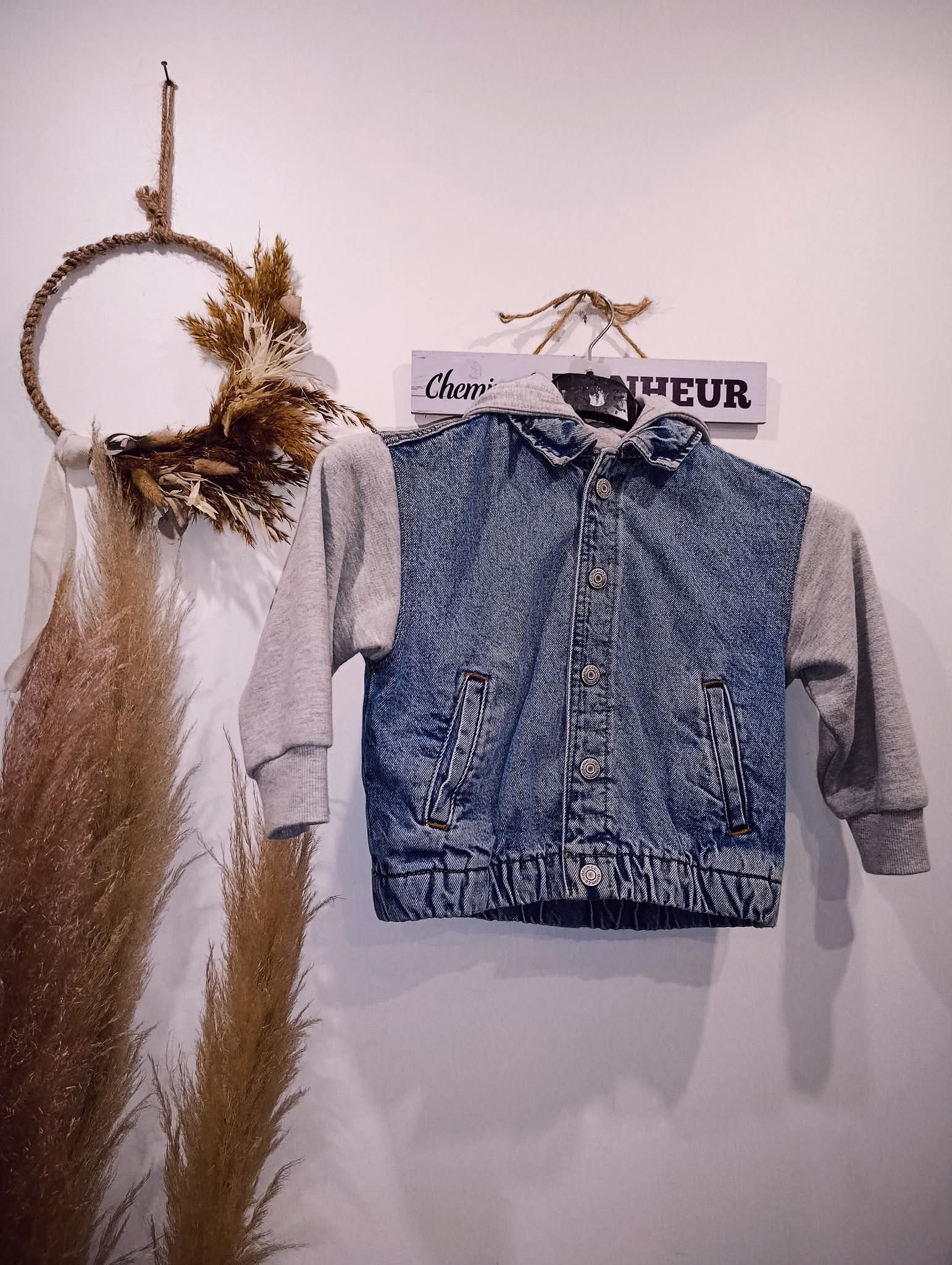 Veste en jeans et coton 3 ans