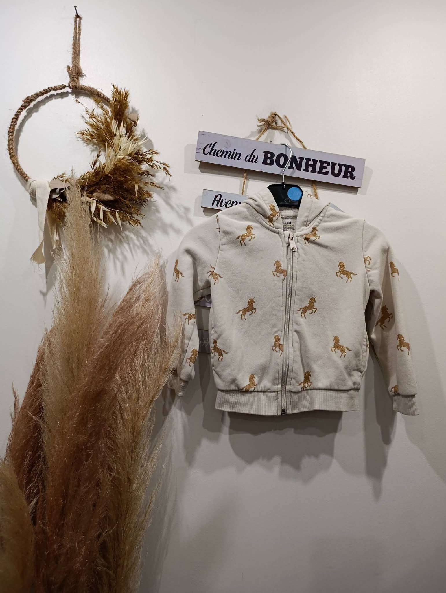 Veste zippée