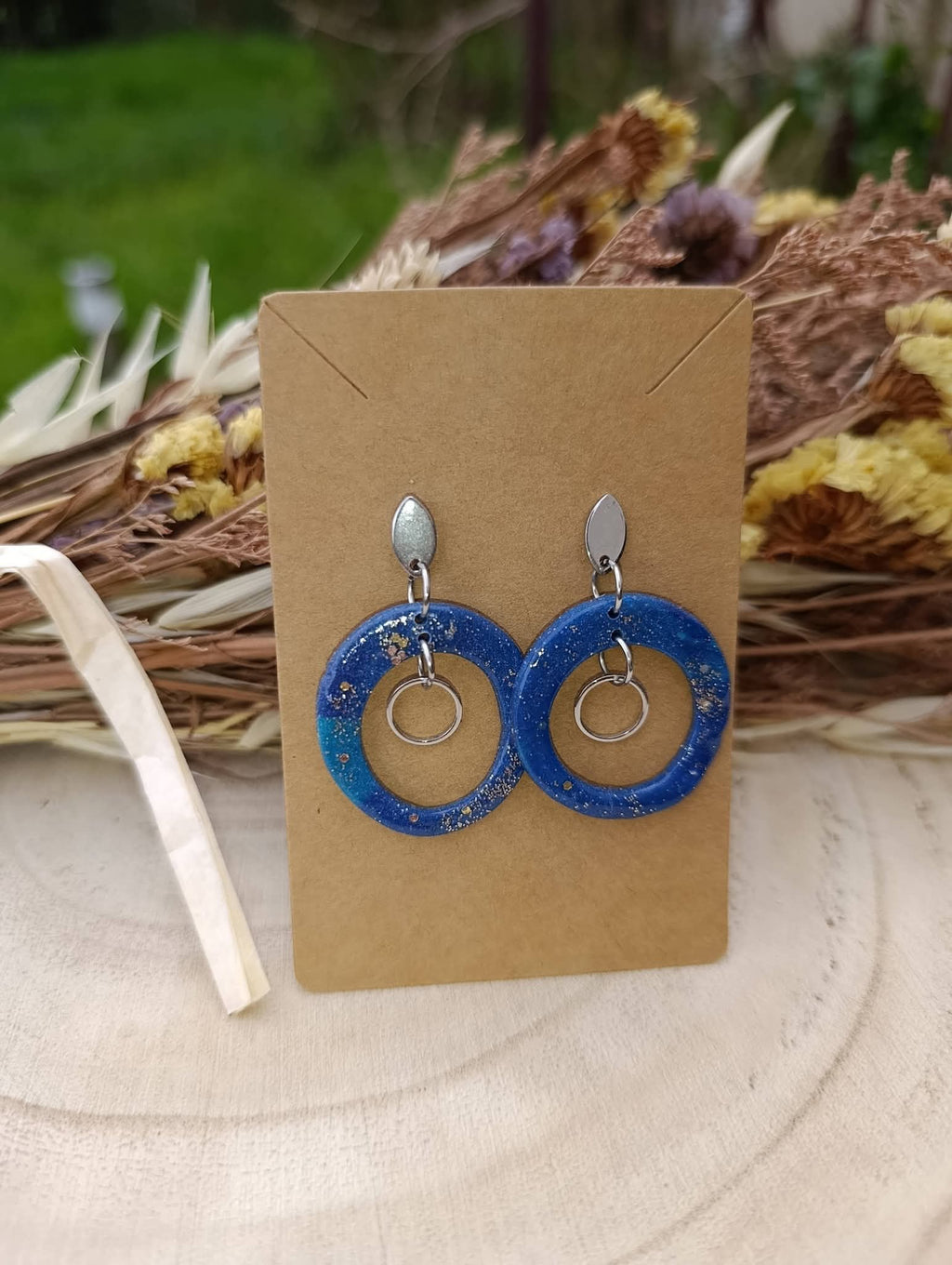 Boucles d'oreilles acier inoxydable