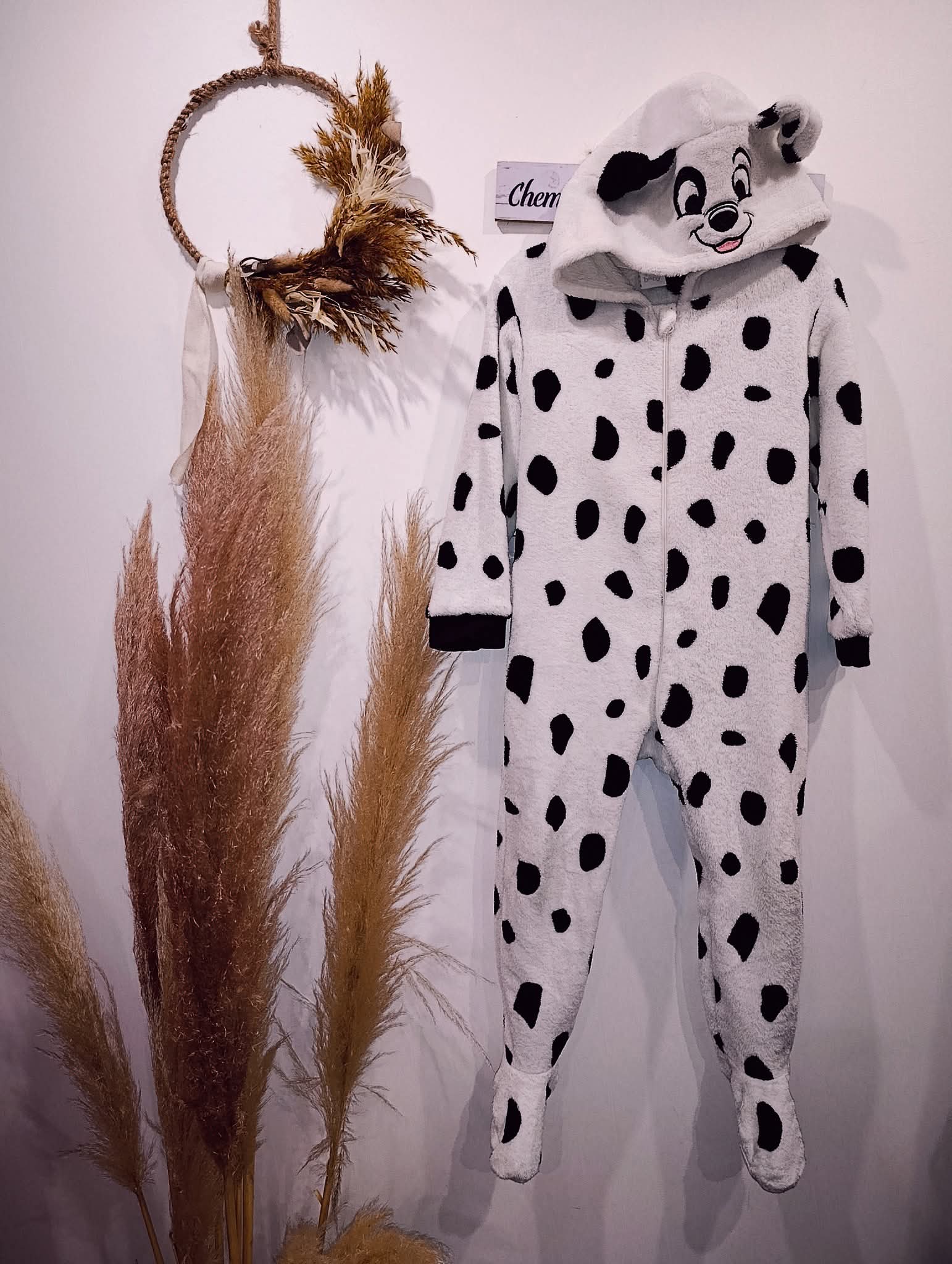 Pyjama une pièce dalmatien 3 ans