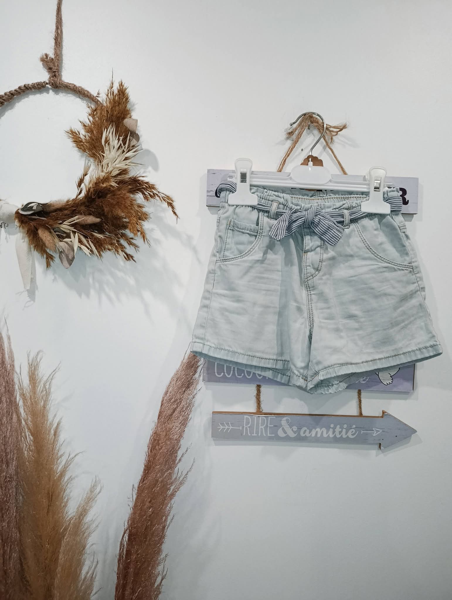 Short en jean 3 ans