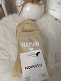 Chaussettes à paillettes maman