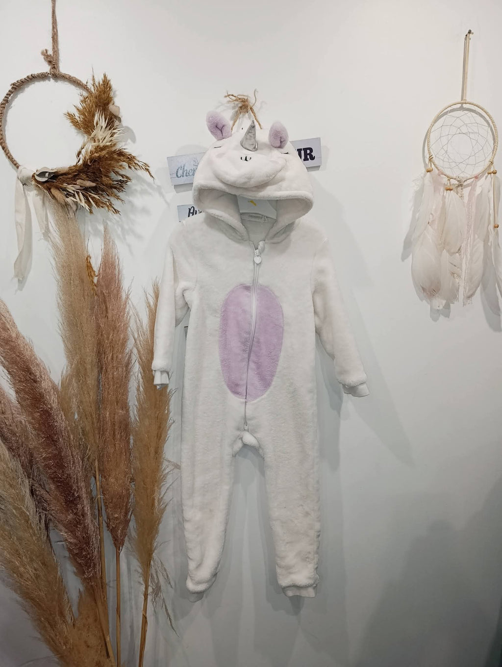 Combi pyjama licorne
