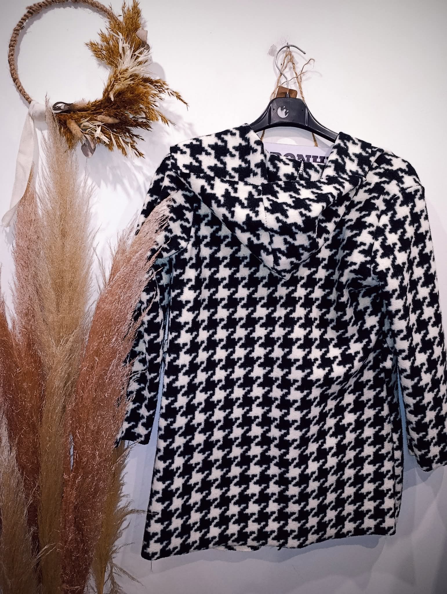 Manteau pied de poule