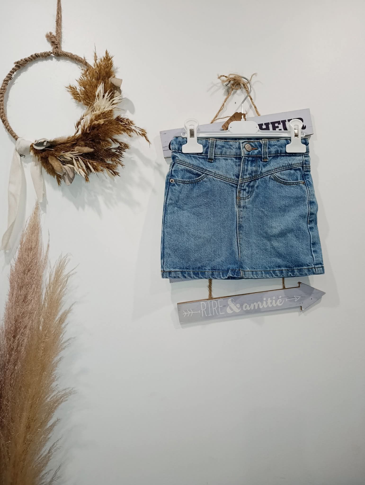 Jupe en jeans