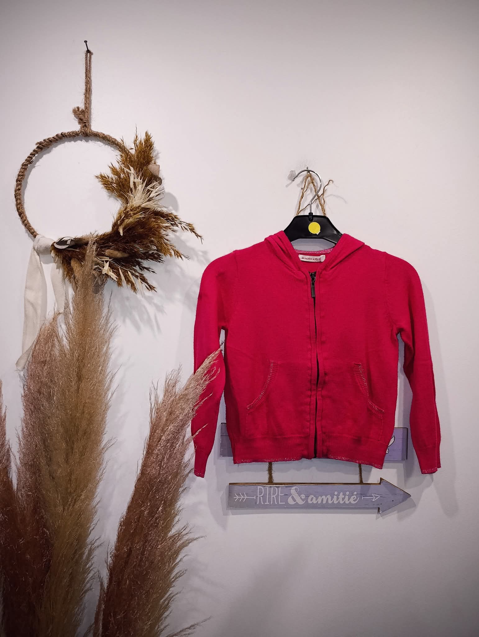 Gilet à capuche