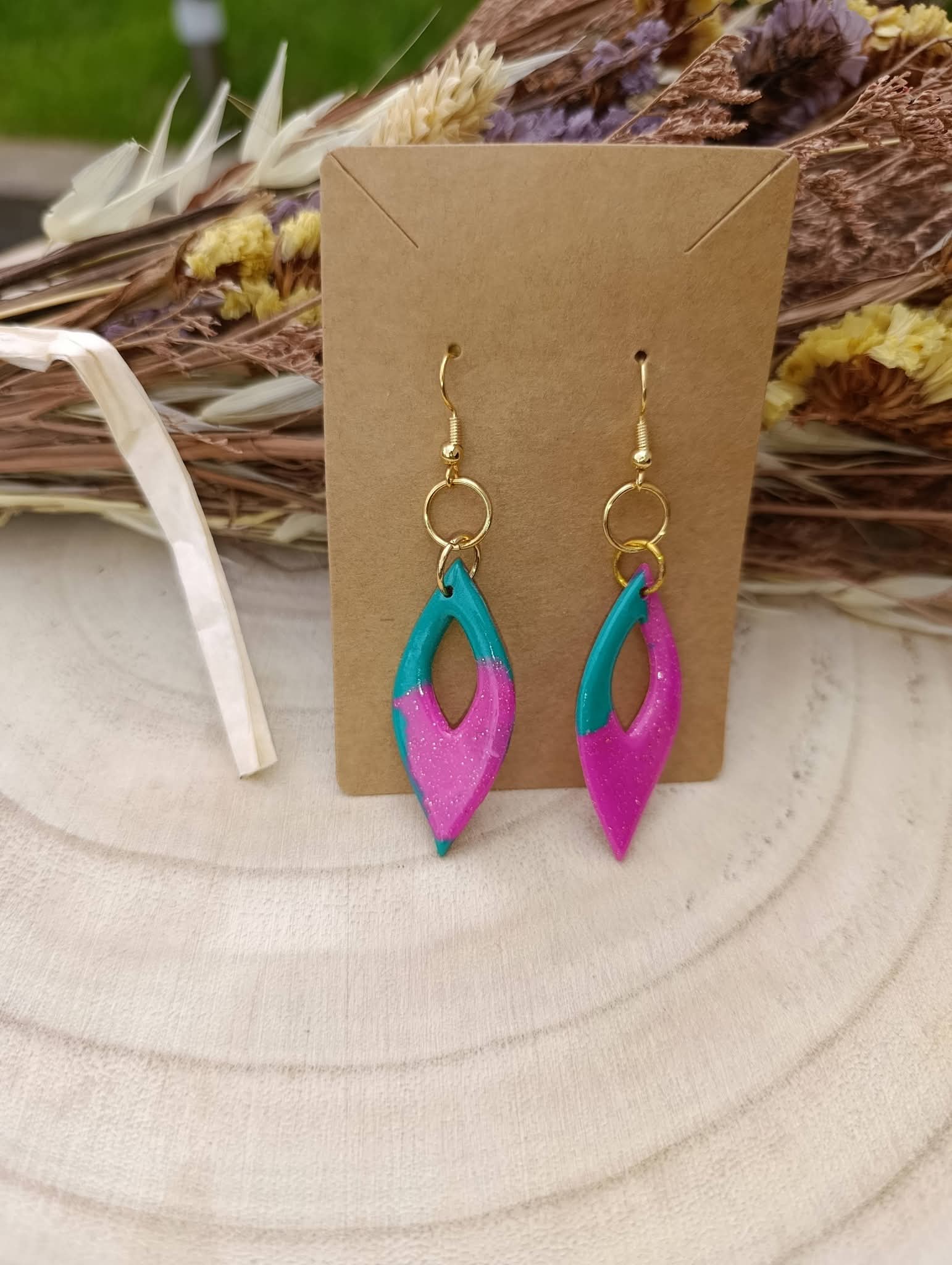 Boucles d'oreilles acier inoxydable