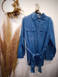 Robe tunique en jeans