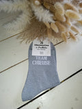 Chaussettes à paillettes team chieuse
