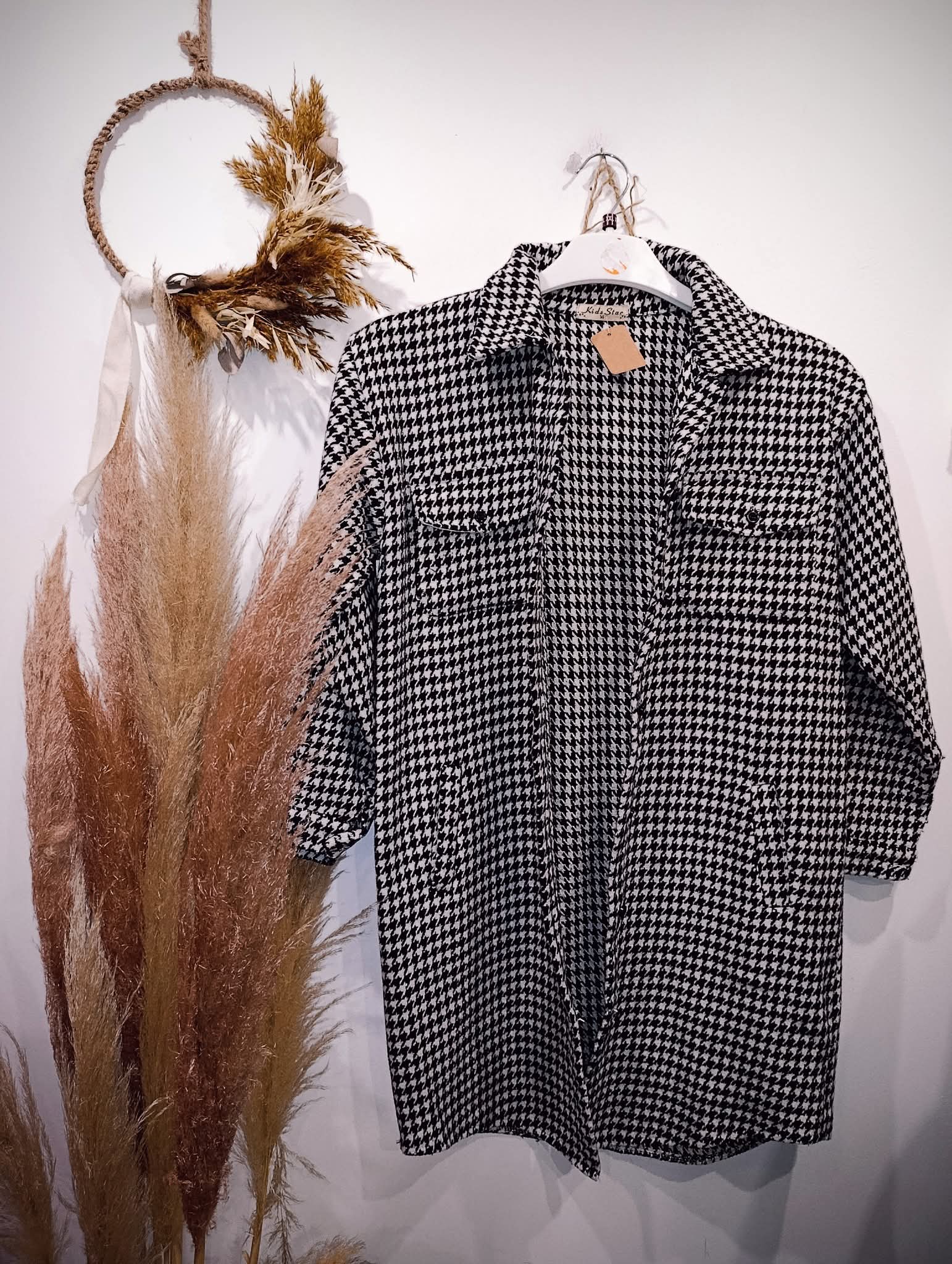 Veste pied de poule