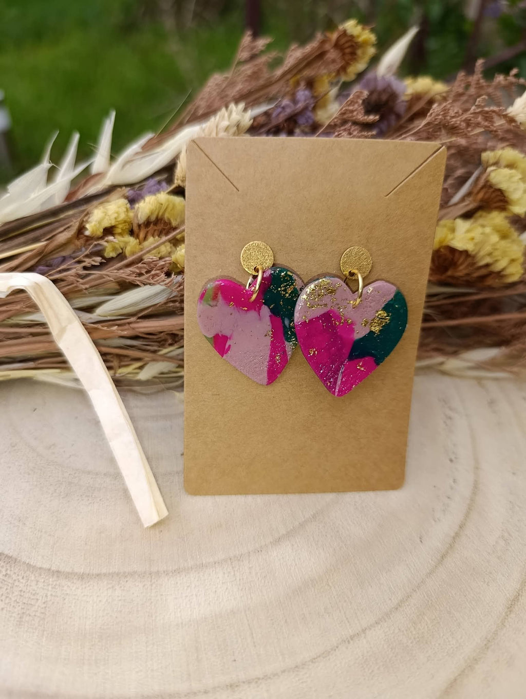 Boucles d'oreilles acier inoxydable